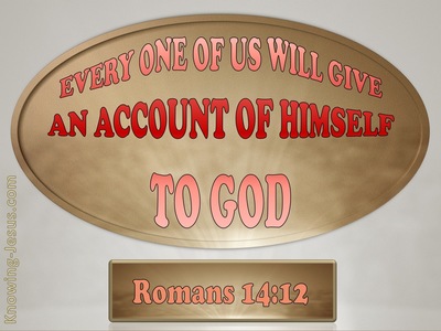 Romans 14:12